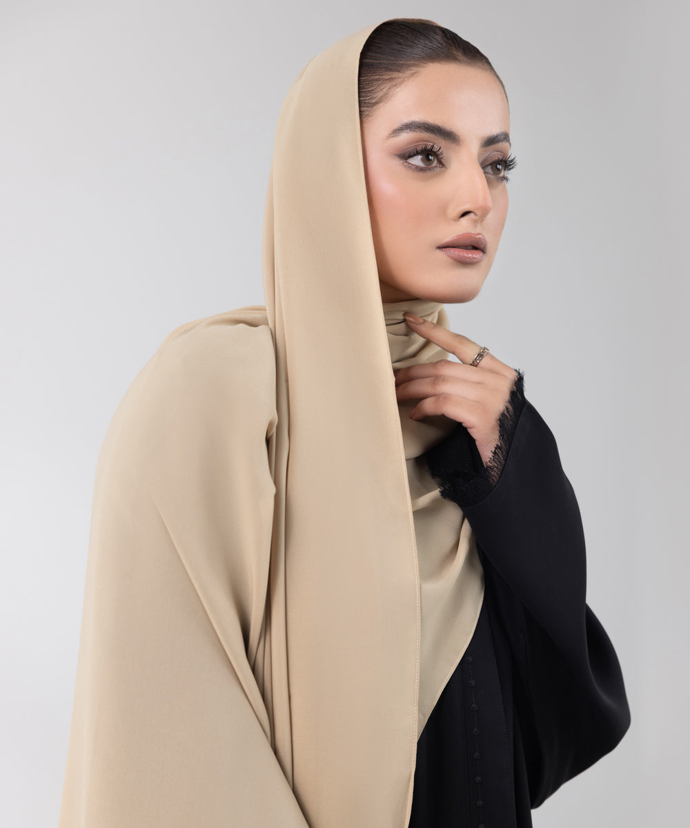 Women's Basic Sand Hijab