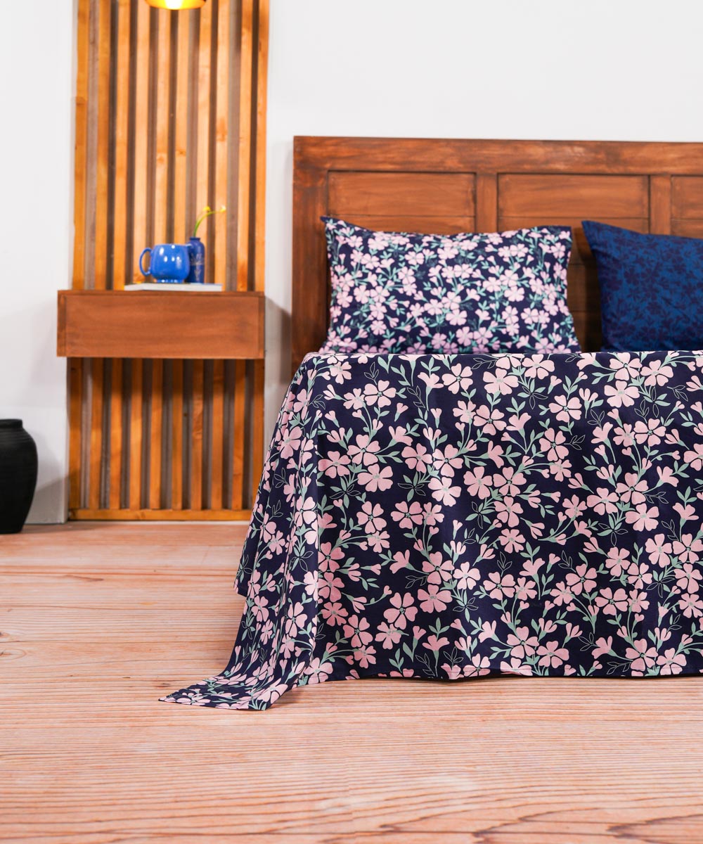 100% Cotton Multi Colored Bloom Bed in a Bag