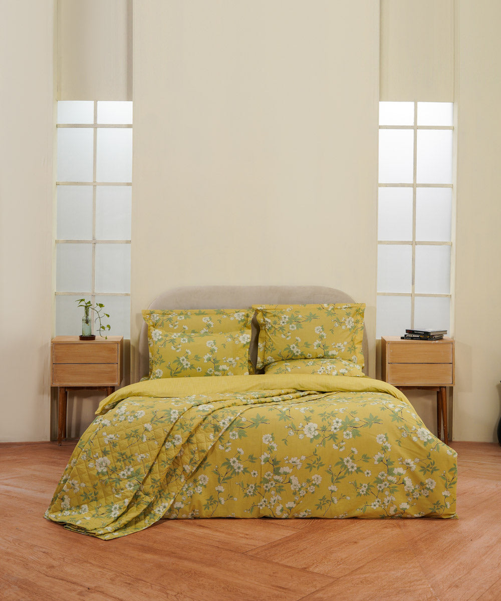 Yellow Bed Spread