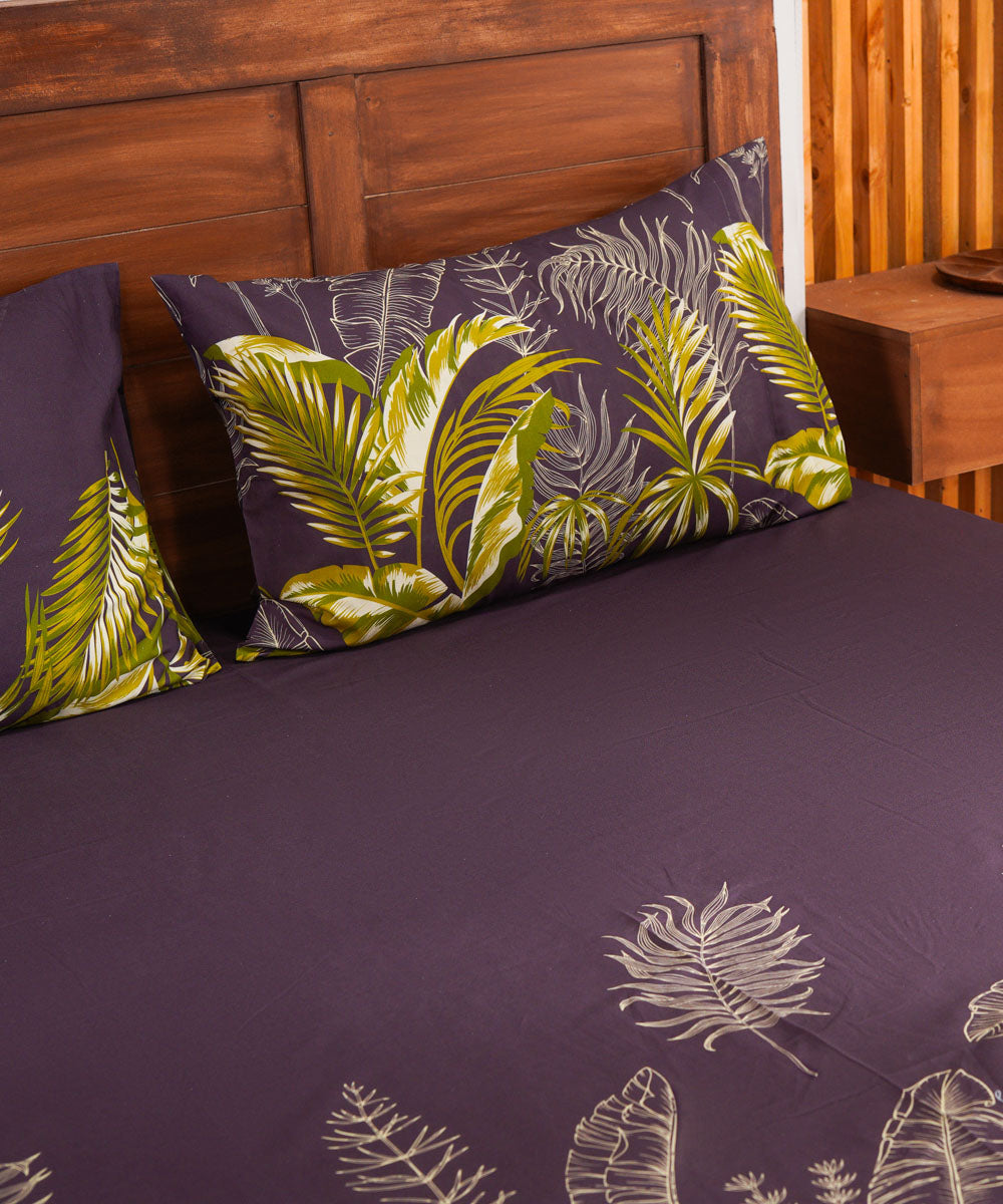 100% Cotton Multi Colored Tropical Tones Bed Linen