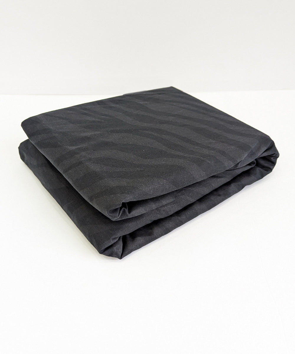 Black Polyester Fitted Sheet