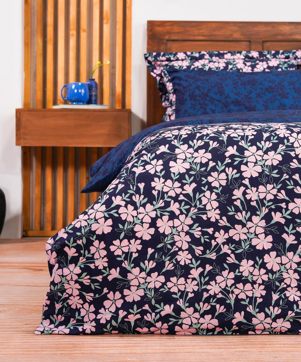 100% Cotton Multi Colored Bloom Bed Linen