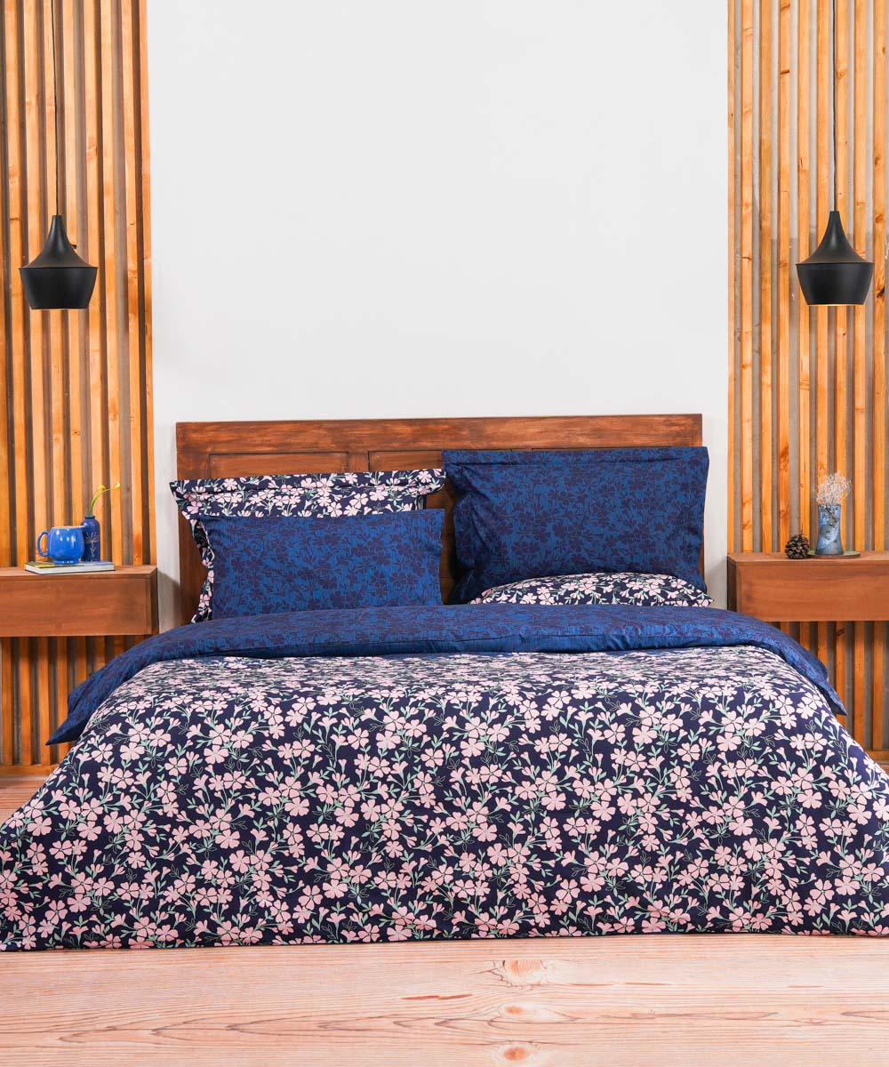 100% Cotton Multi Colored Bloom Bed Linen