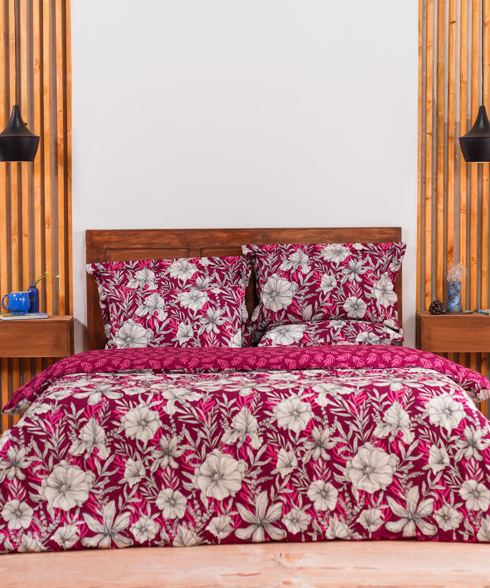 100% Cotton Multi Colored Bed Linen