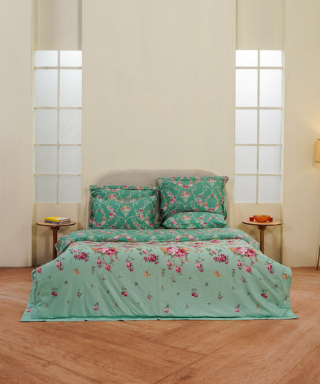 Mint Green Quilt Cover