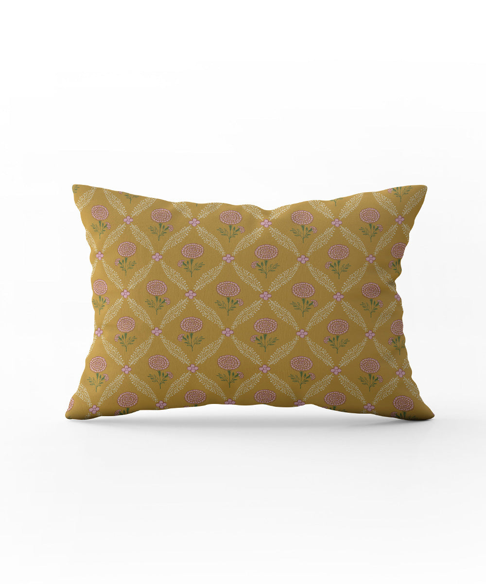 Yellow 100% Cotton Standard Sham