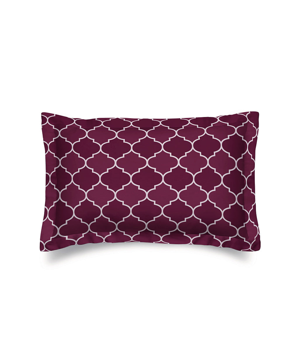 Purple 100% Cotton Standard Sham