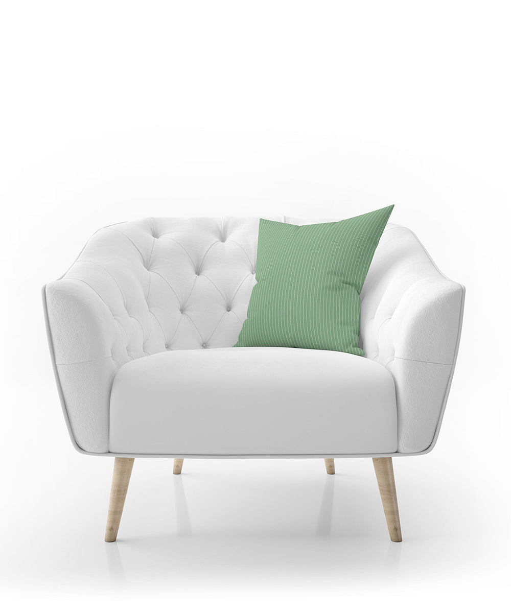 100% Cotton Digital Printed Green Cushion Cover
