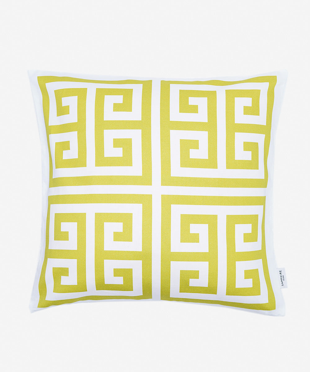 Green Twill/100% Cotton Digital Printed Cushion Cover