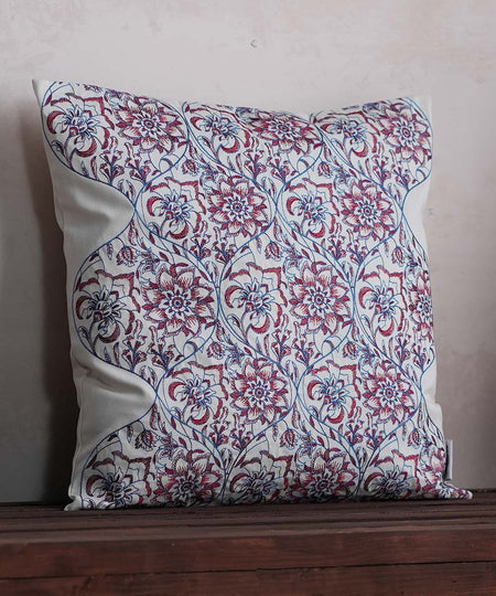 Multi Twill/100% Cotton Embroidered Cushion Cover