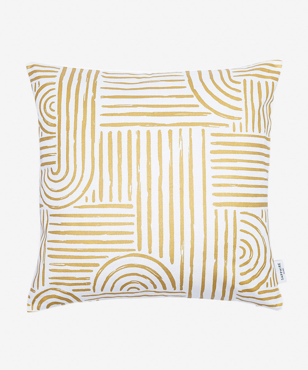 Multi Twill/100% Cotton Digital & Foil Printed Cushion Cover