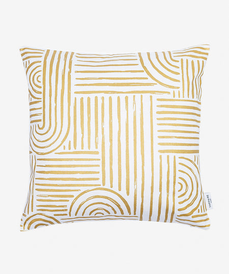 Multi Twill/100% Cotton Digital & Foil Printed Cushion Cover