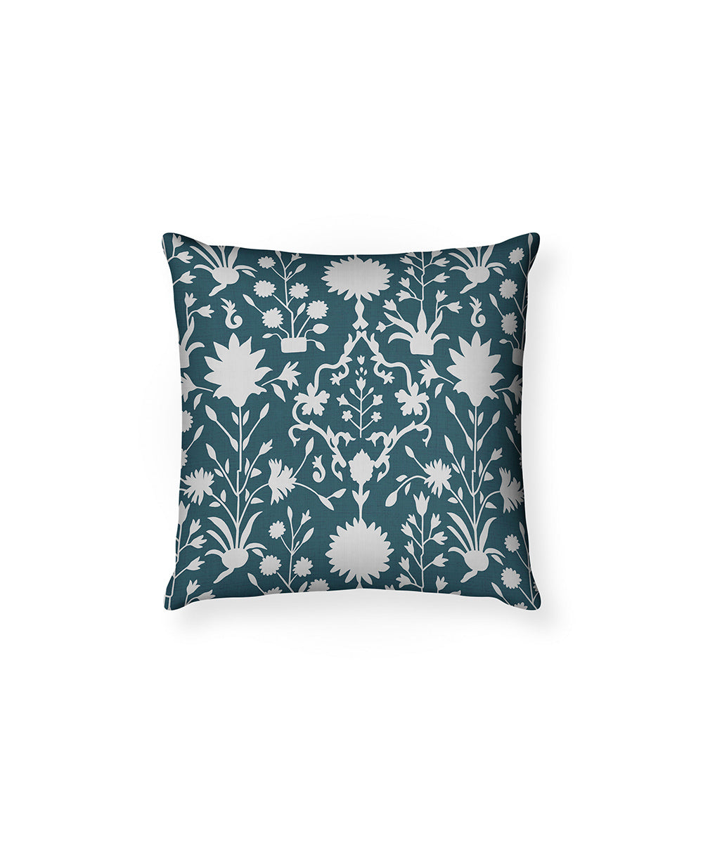 100% Cotton Green Cushion Cover