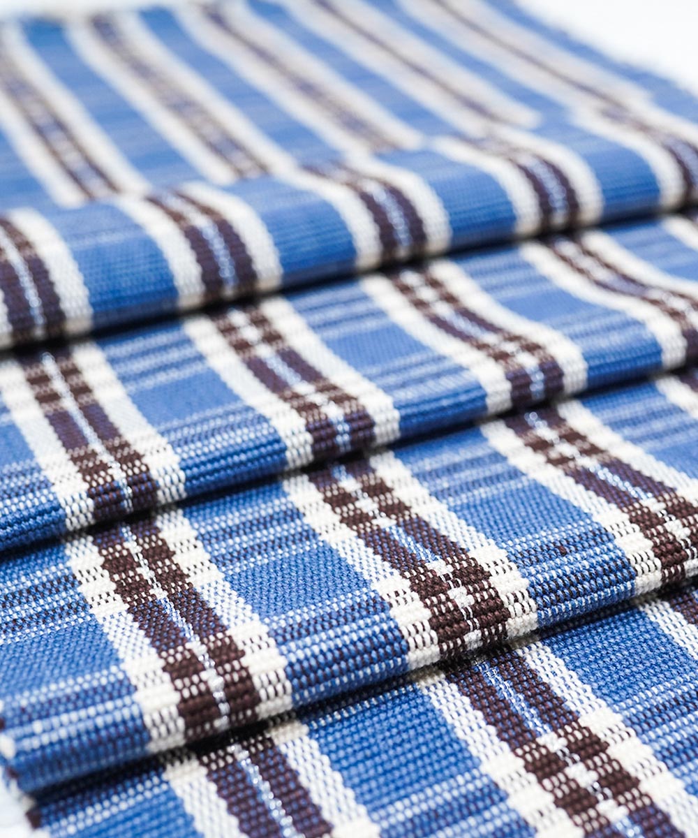Woven Multi Colored Stripy Table Linen