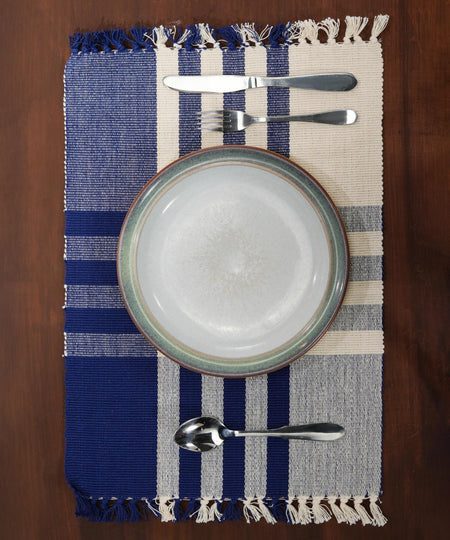 Woven Blue Placemats