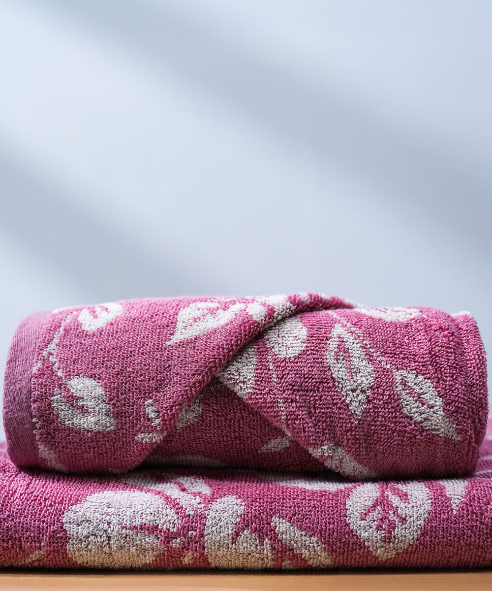 Terry Jacquard Multi Colored Towel