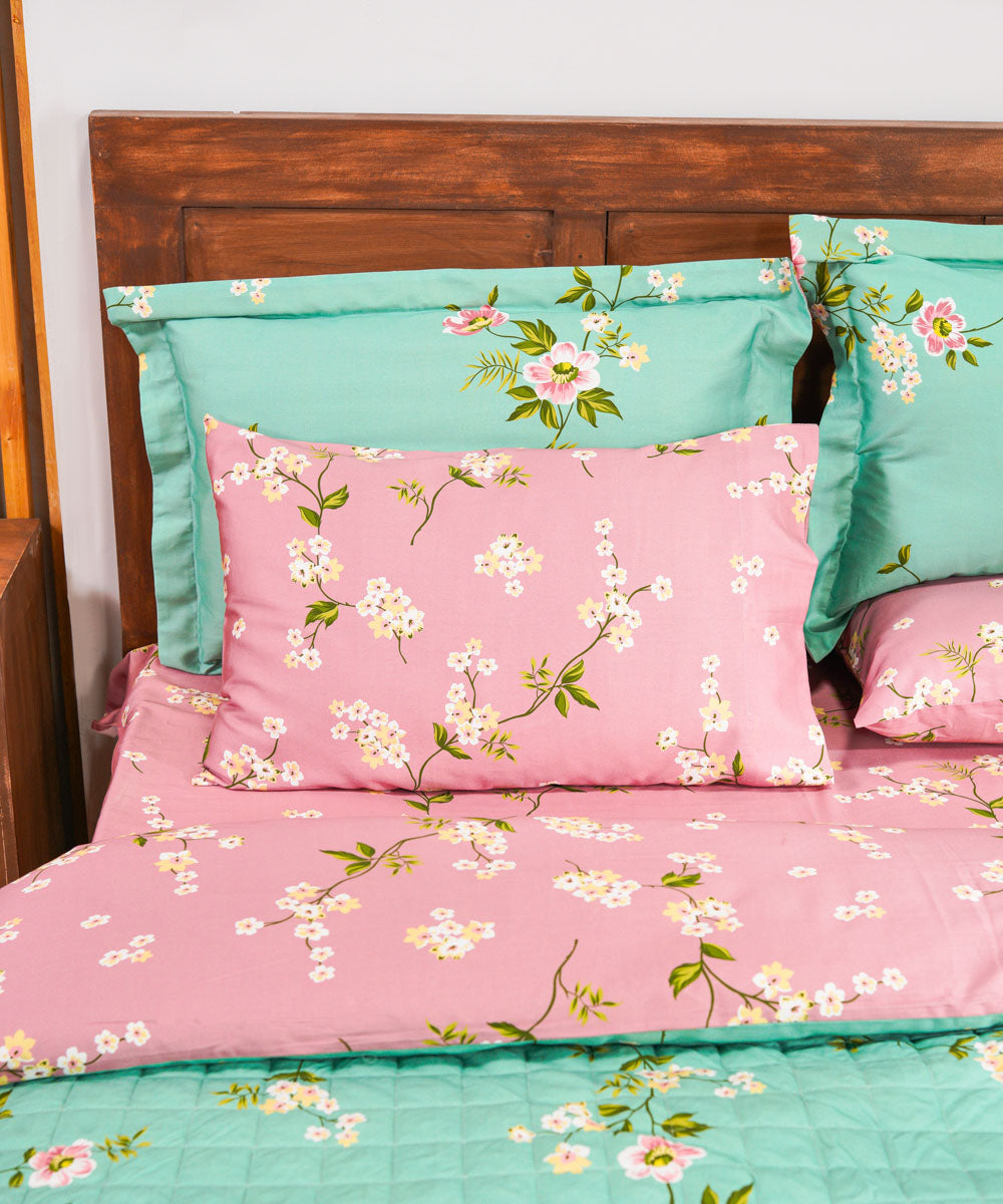 100% Cotton Sateen Multi Colored Bed Linen