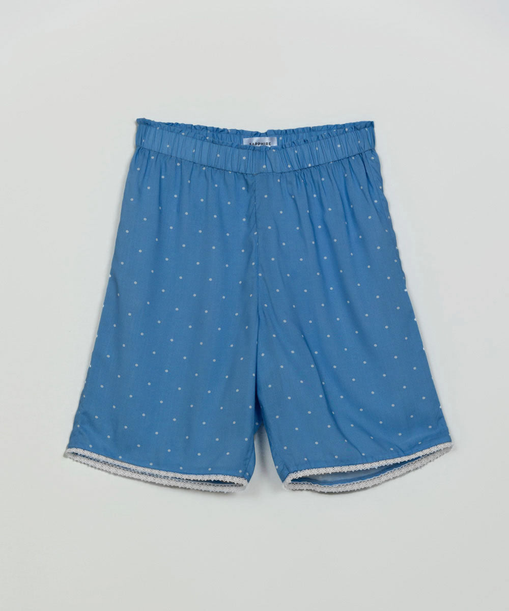 Women's Sleepwear Printed Viscose Shorts