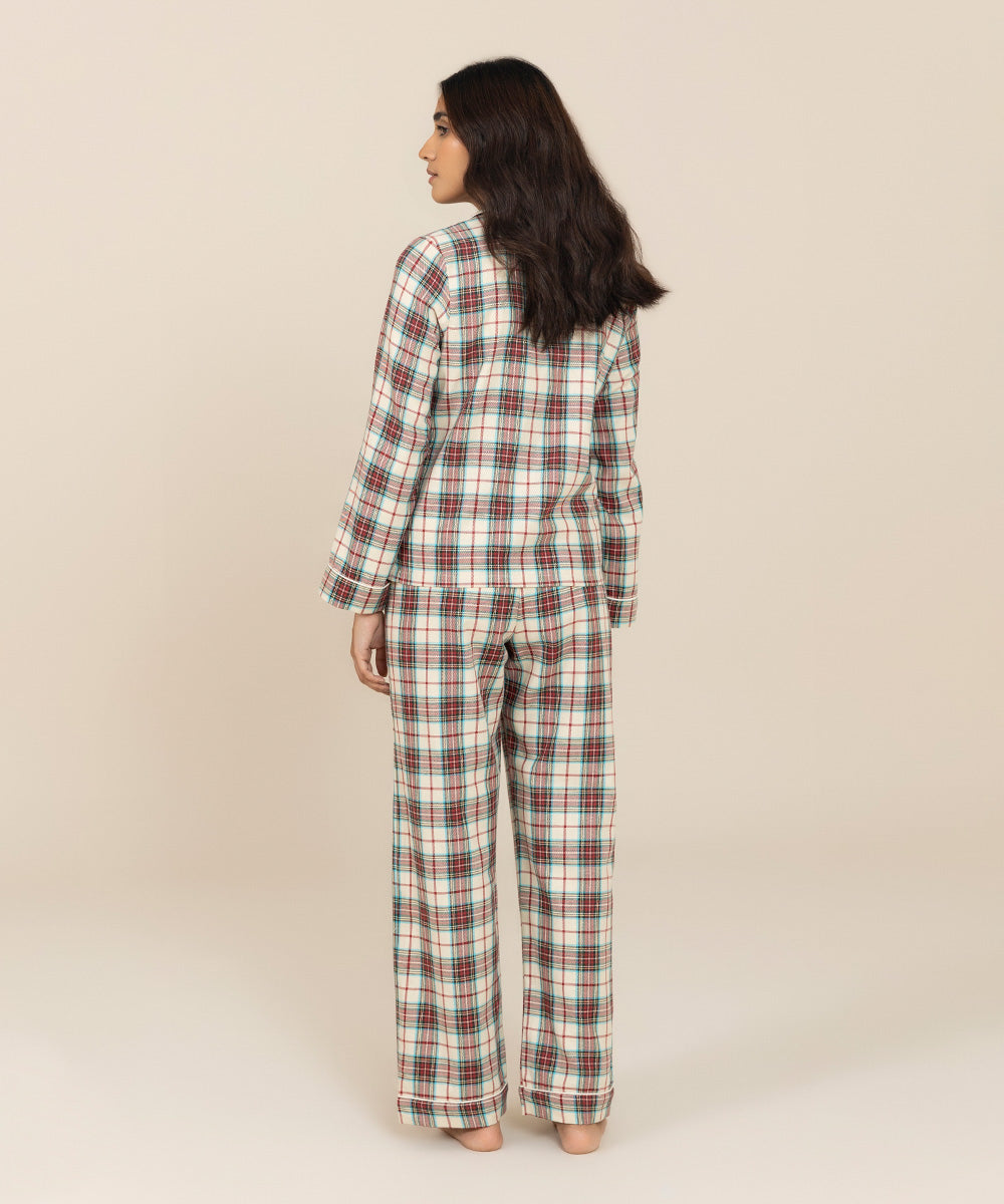 Women's Sleepwear Multi Flannel PJ Set