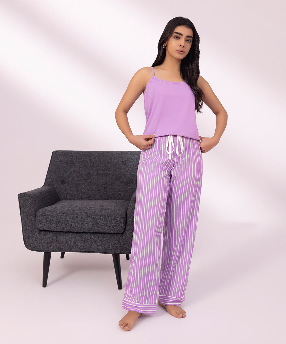 Women's Lilac Cami PJ set