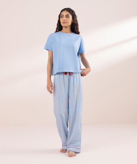 Women's Sleepwear Printed PJ Set