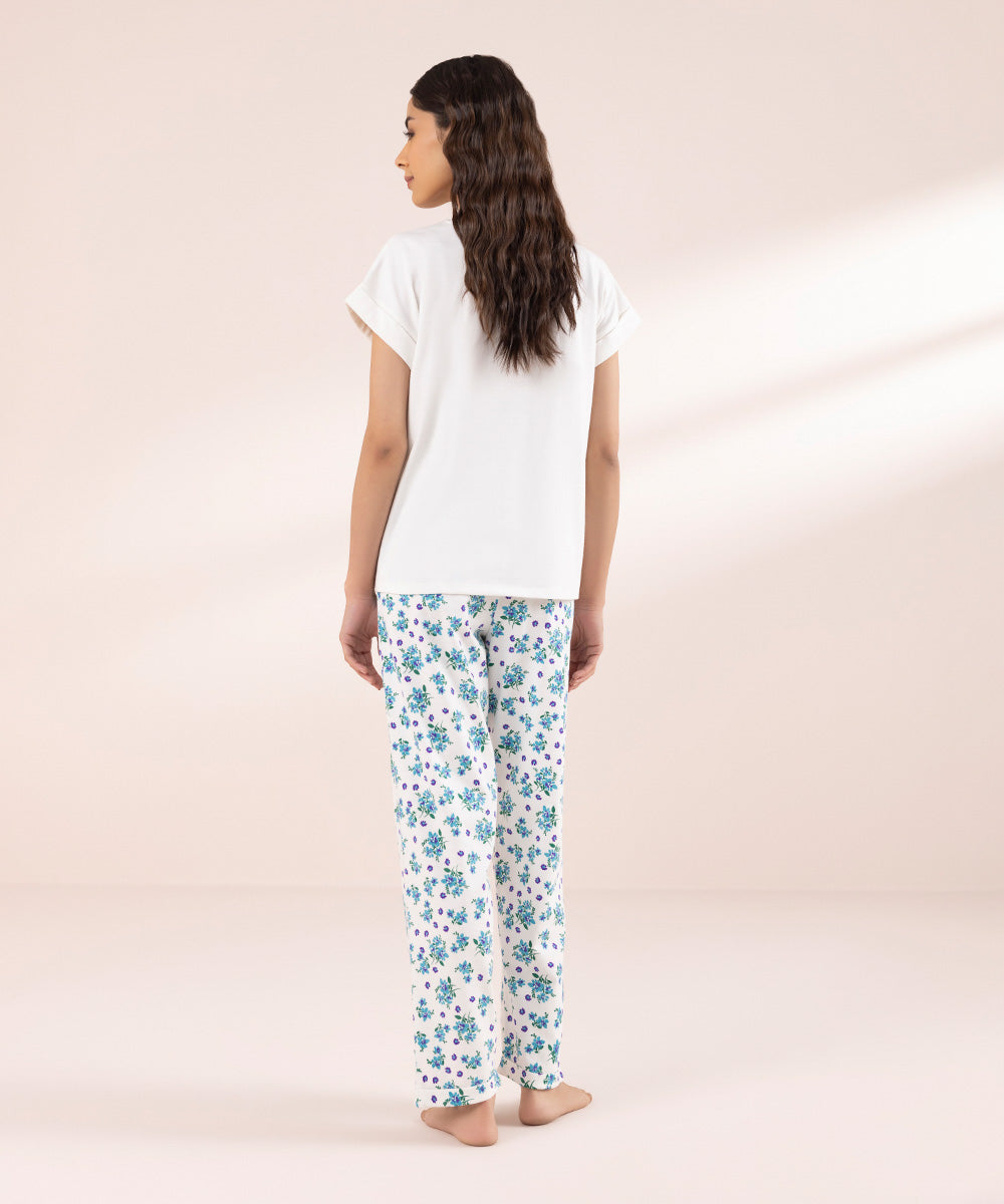 Women's Sleepwear Printed PJ Set