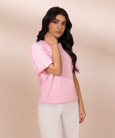 Women's Western Wear Light Pink Shirt