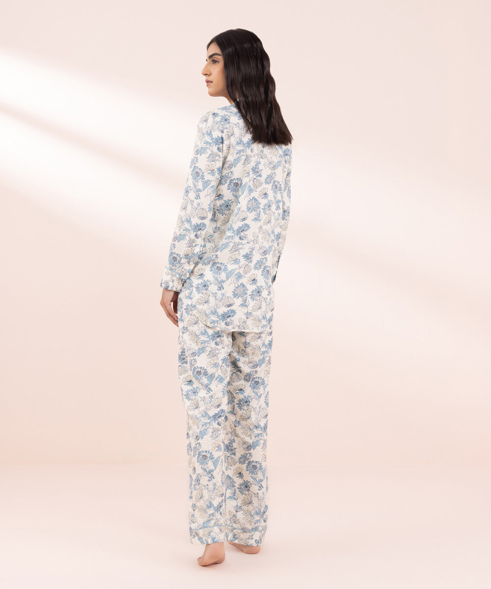 Women's Sleepwear Printed Viscose Pj Set