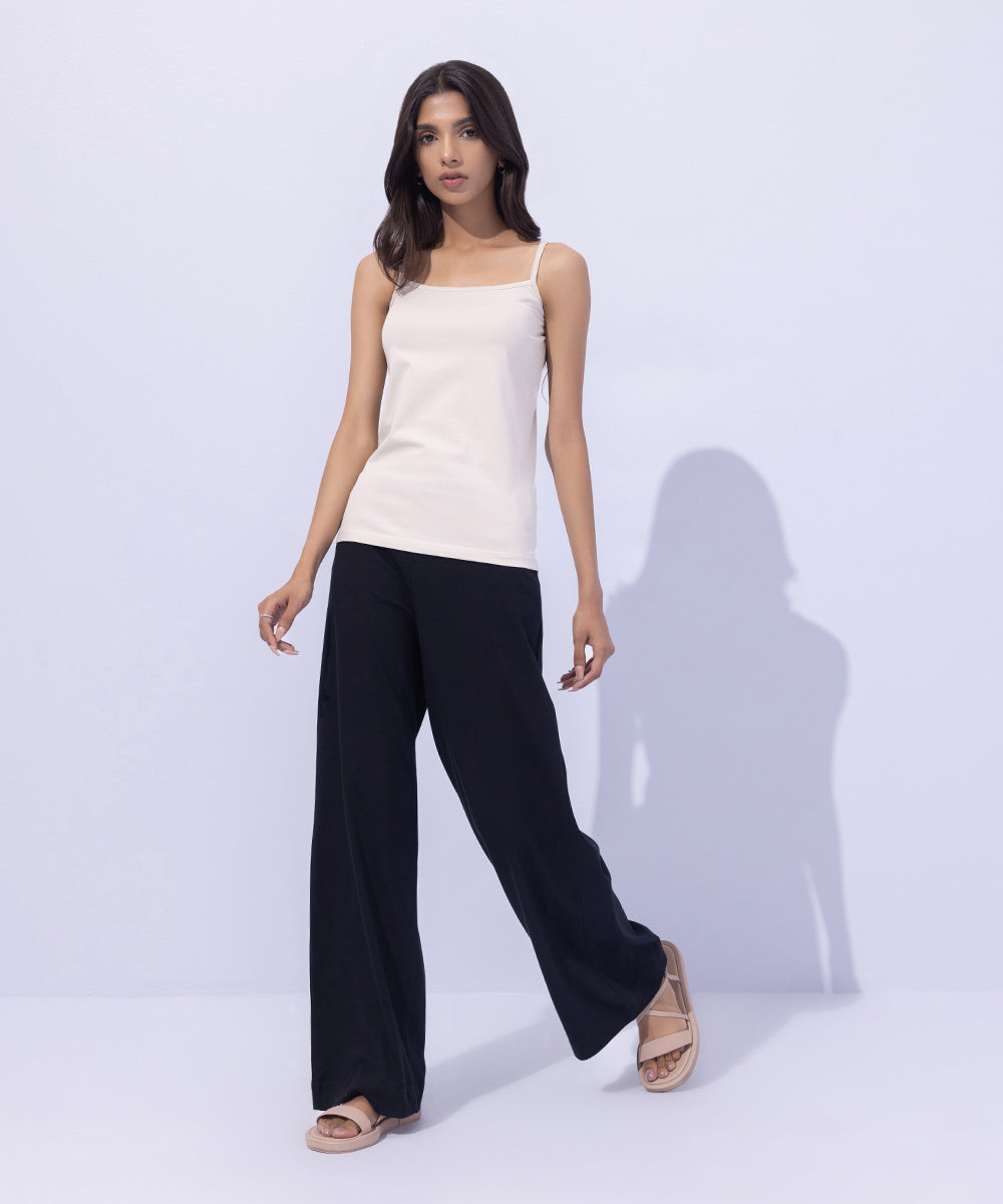 Women's Western Wear Black Culottes