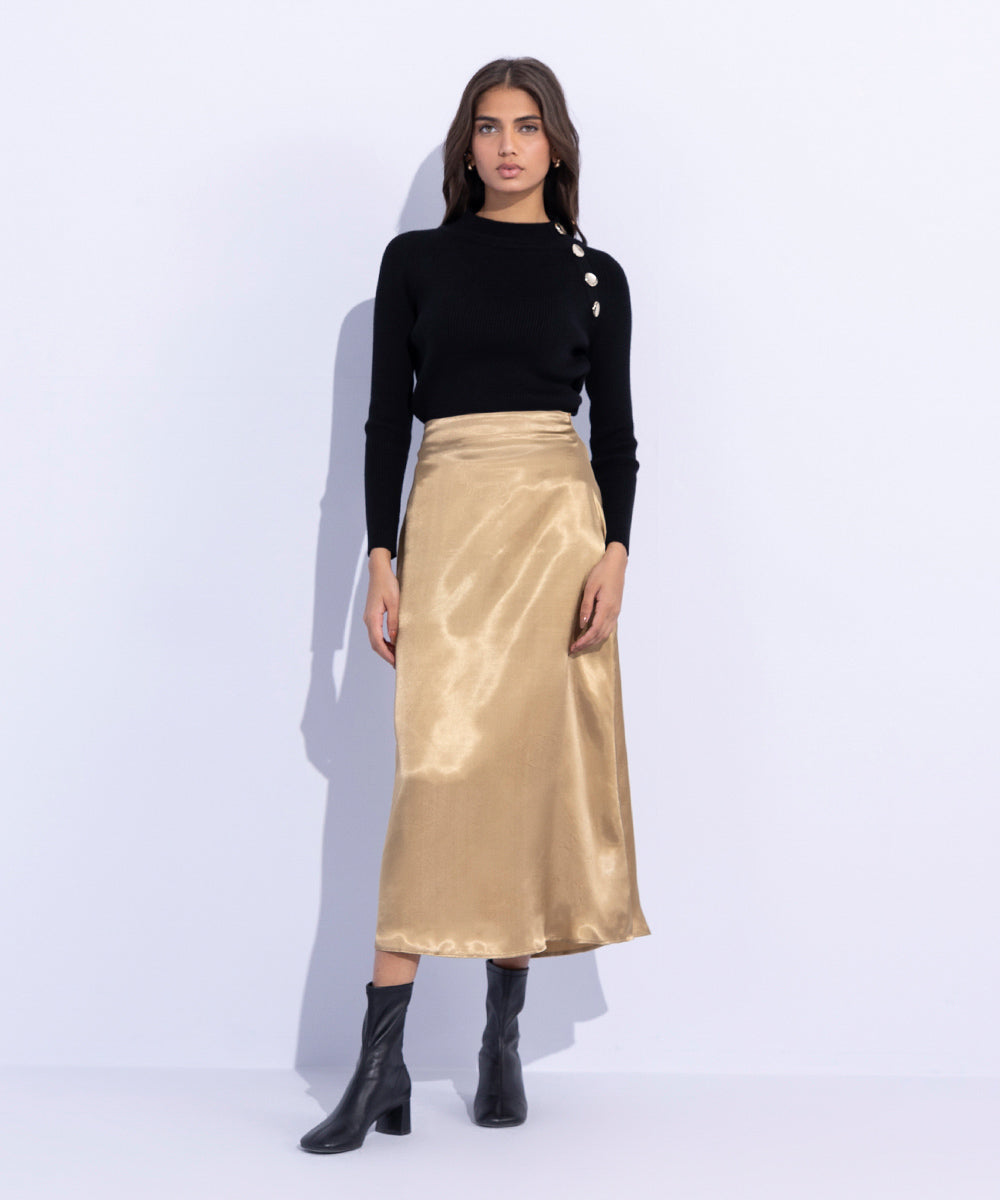 Satin Skirt