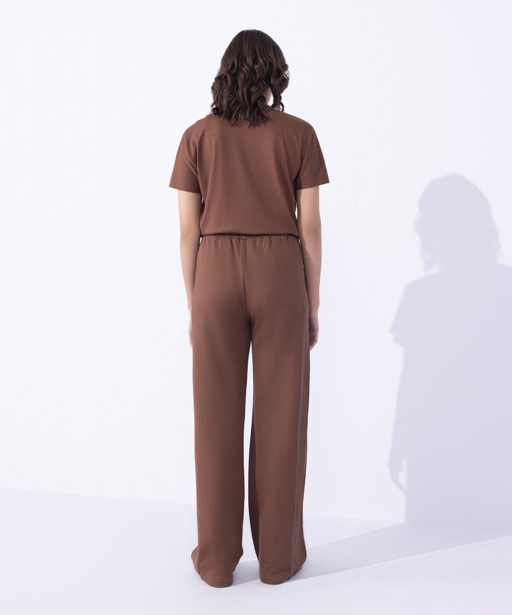 Women's Western Wear Brown Trousers