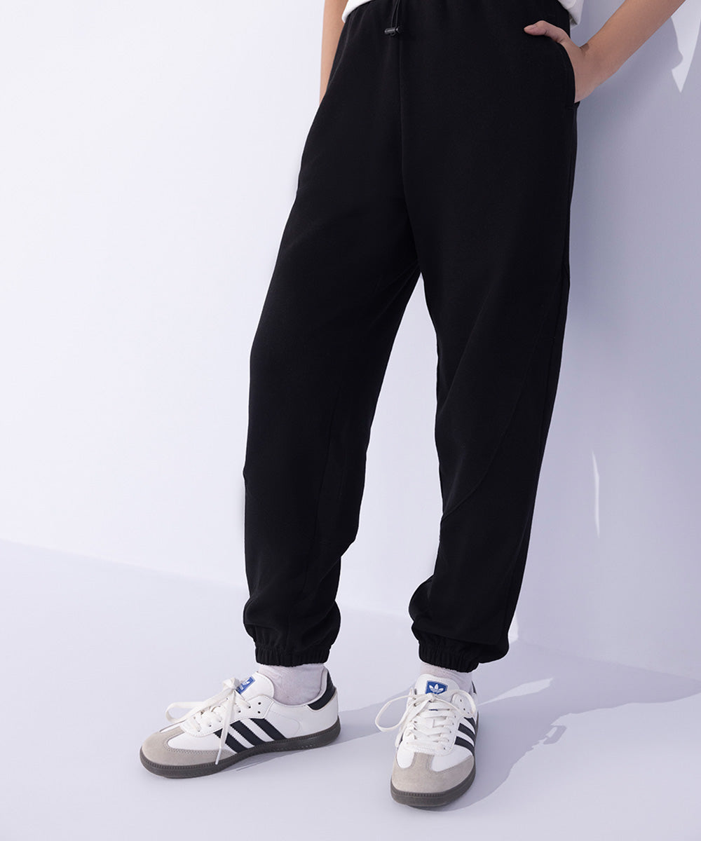 Unisex Western Wear Black Jogger Pants