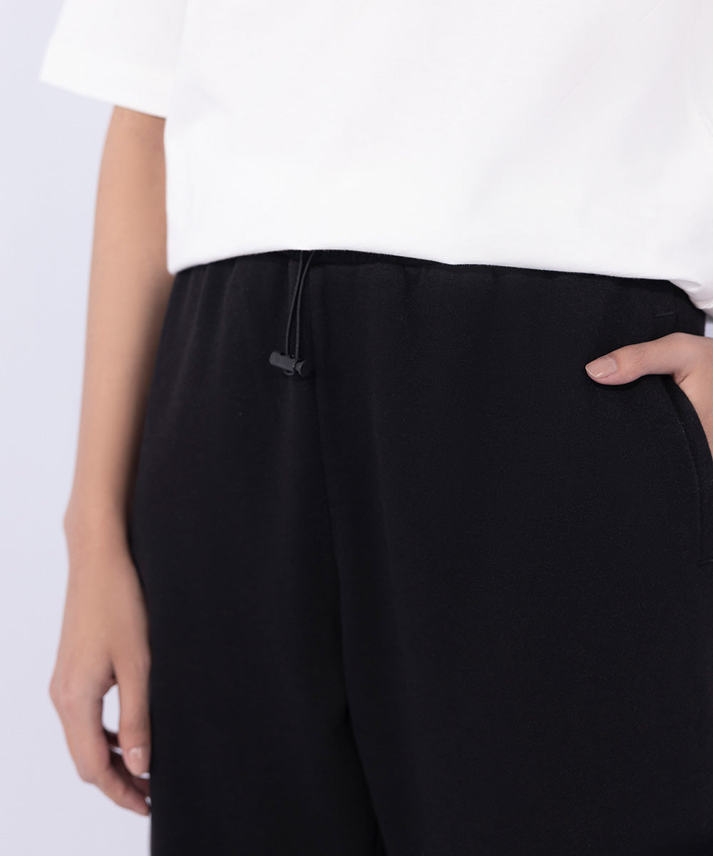 Unisex Western Wear Black Jogger Pants