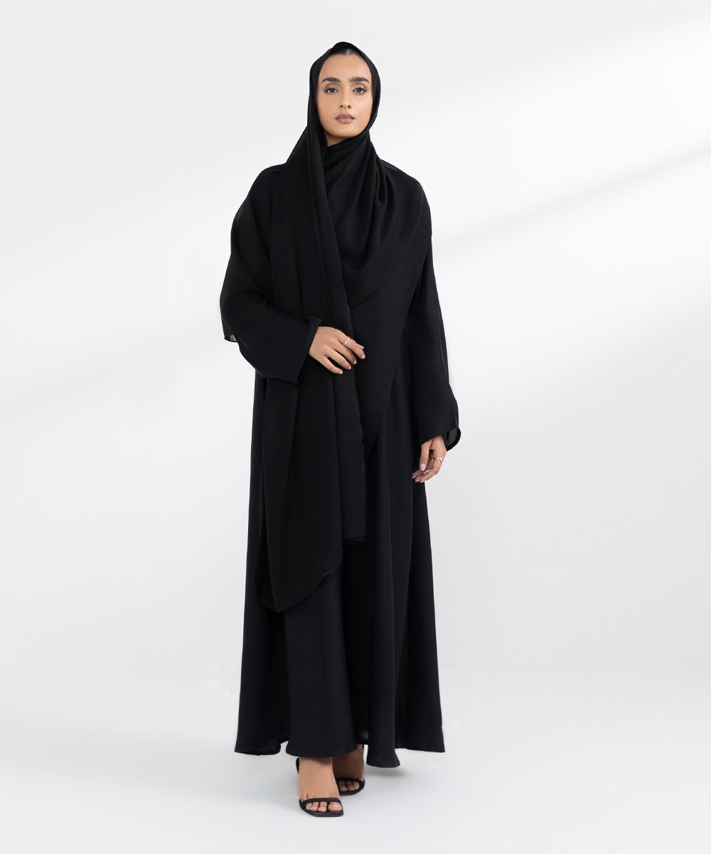 Black Breathable Hijab