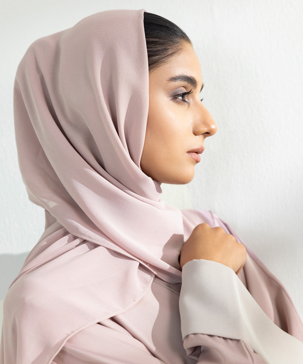 Women's Pastel Pink Hijaab