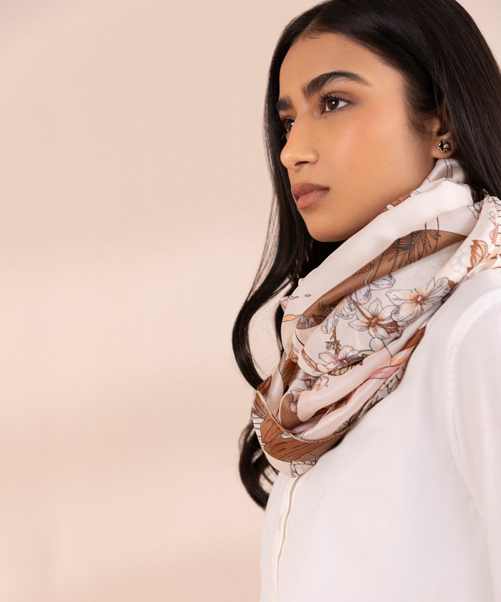 Women's Multi Lightweight Printed Scarf