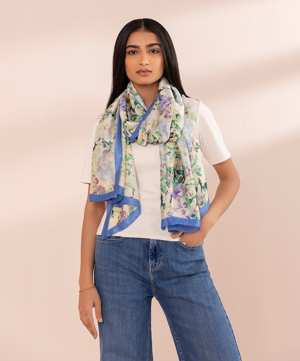 Women's Multi Lightweight Printed Scarf