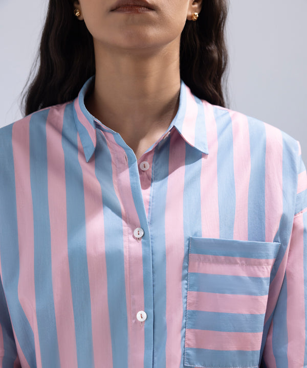 Oversized button down shirts for women