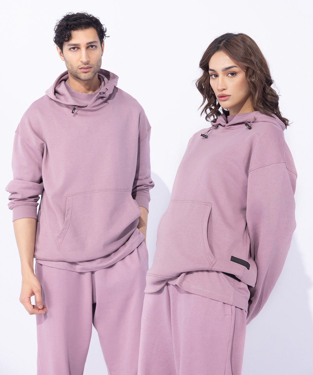 Unisex Western Wear Pink Hoodie