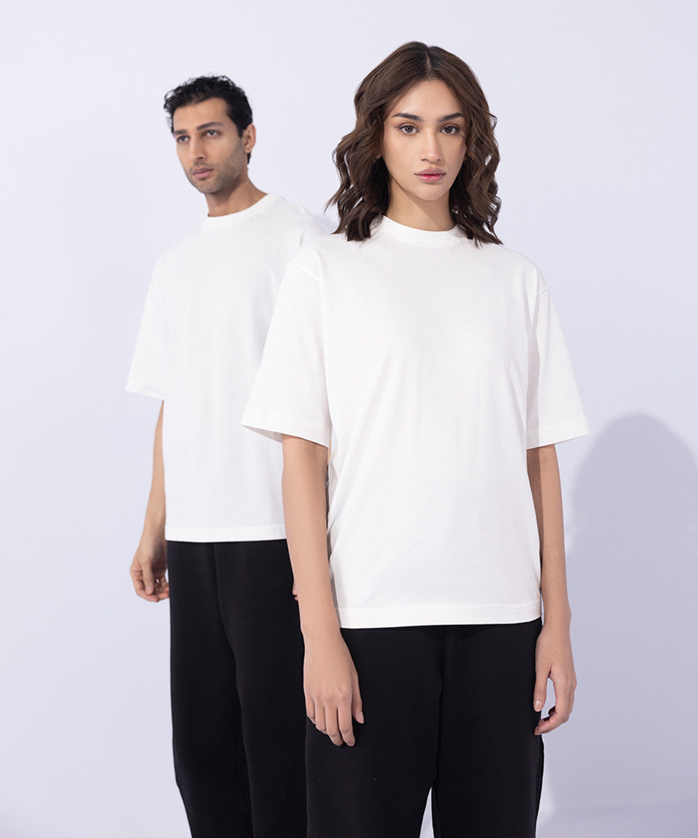 Unisex Western Wear White T-Shirt