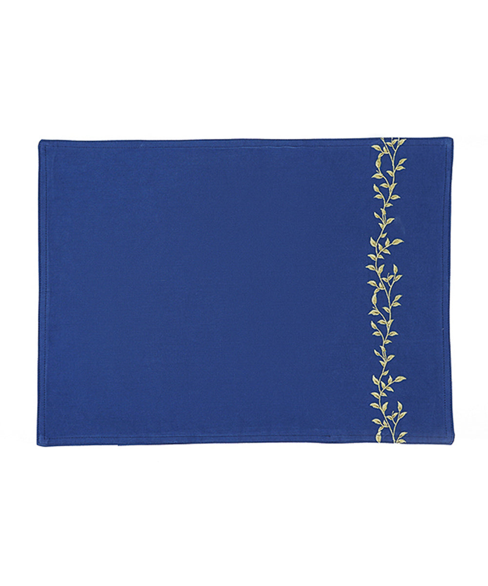 Botanical Bloom Placemat Sapphire Home