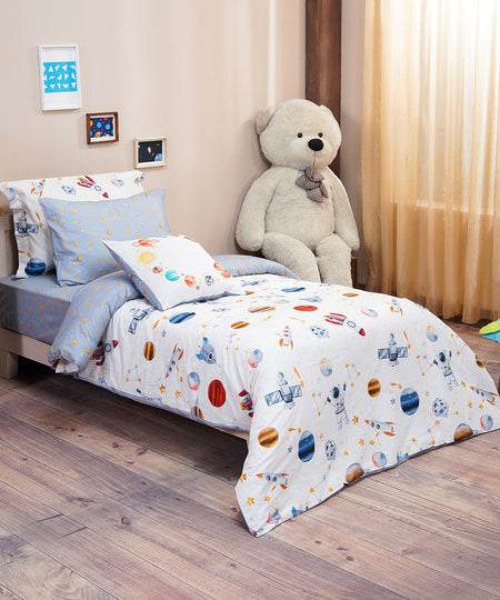Constellation Kids Quilt Cover Sapphire Home