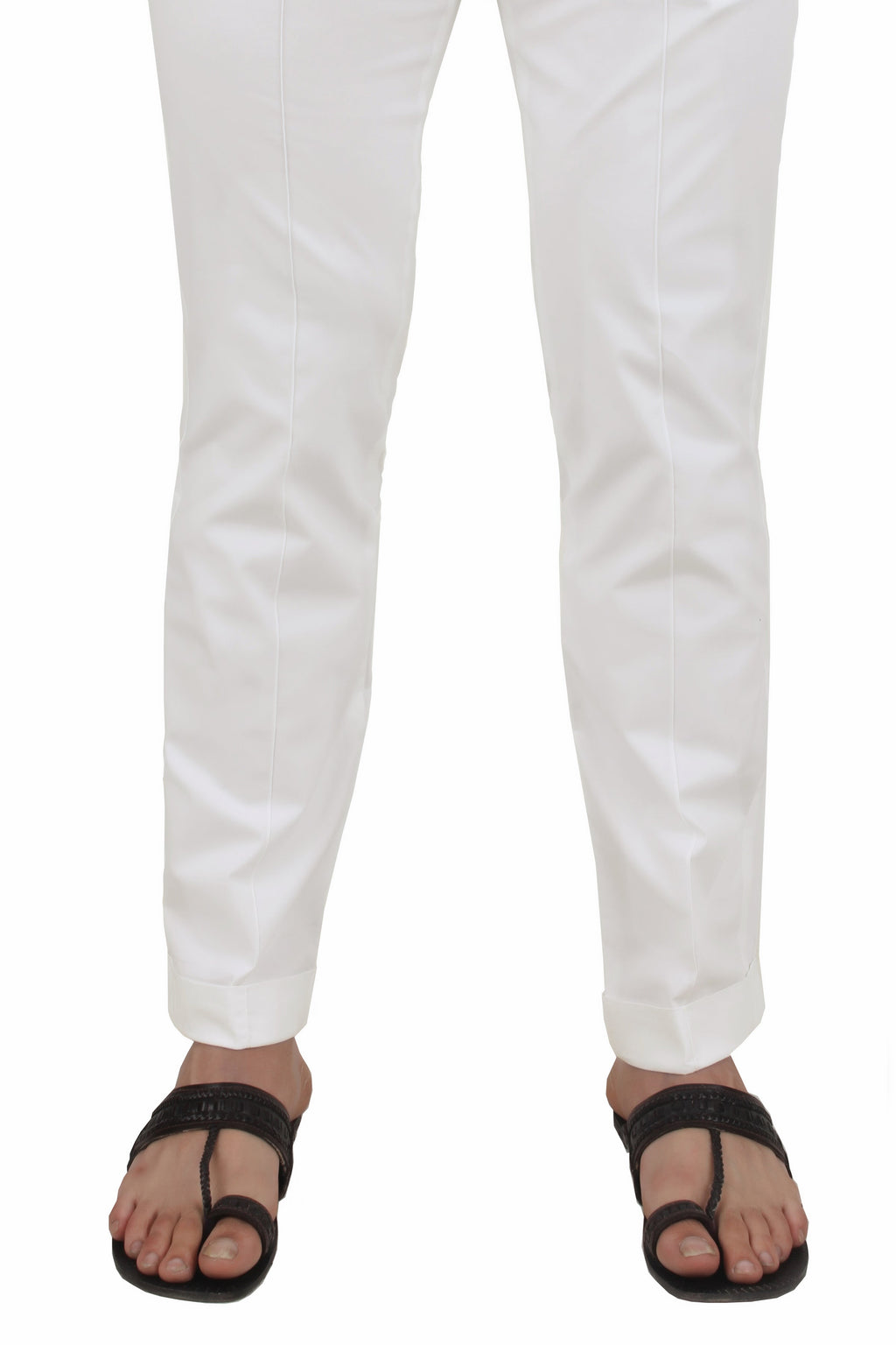 Off White Stretch Trousers
