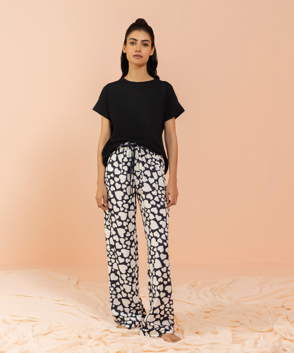 Buy XAFITI Set of 2 - Camisole Trousers Roman Stripe Cotton Print Pajamas  Online