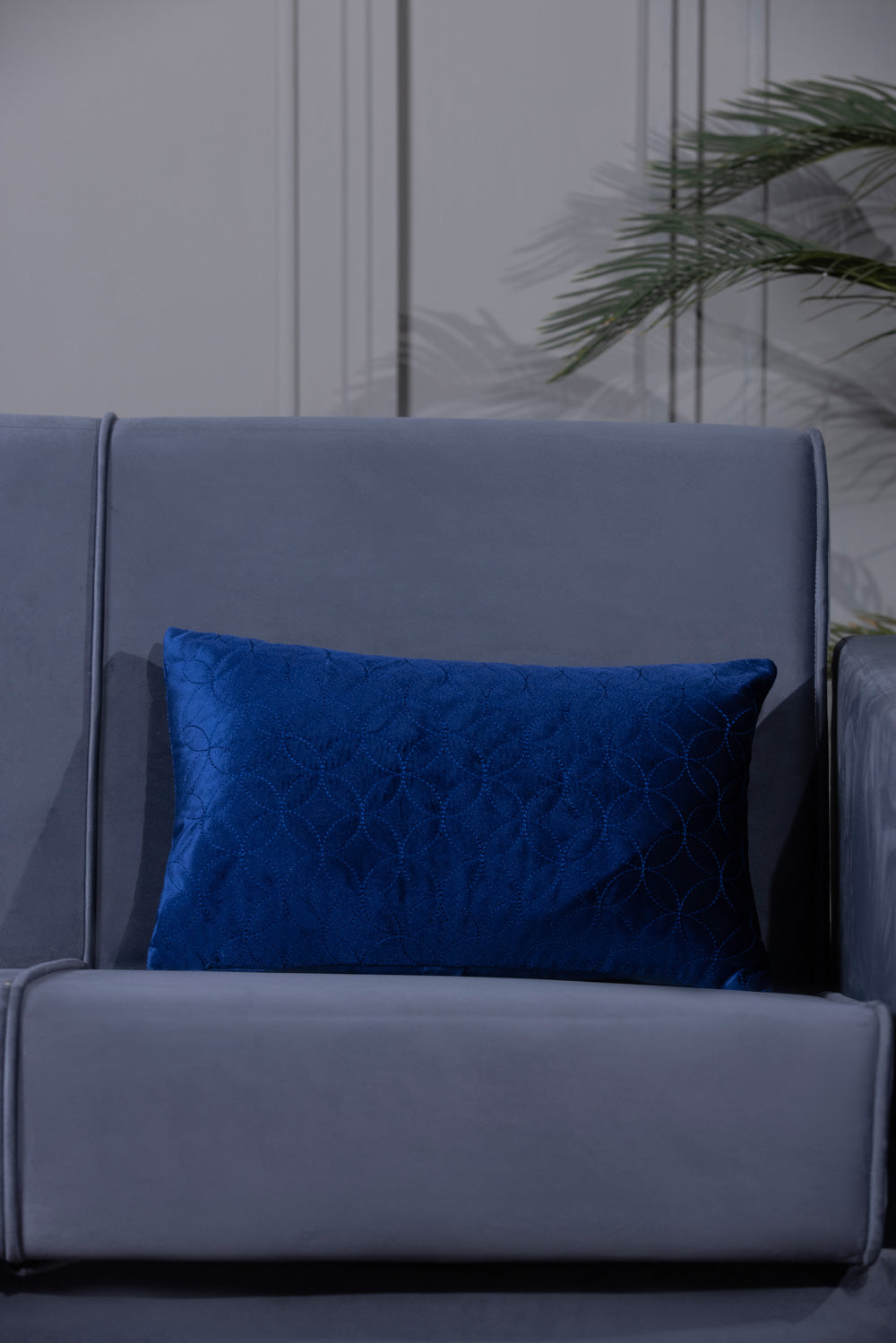 Tawny Blue Cushion Sapphire Home