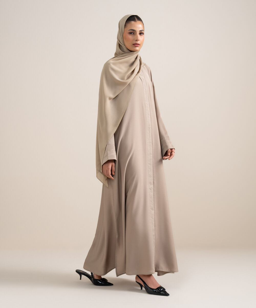 Women's Sage Green Raglan Abaya