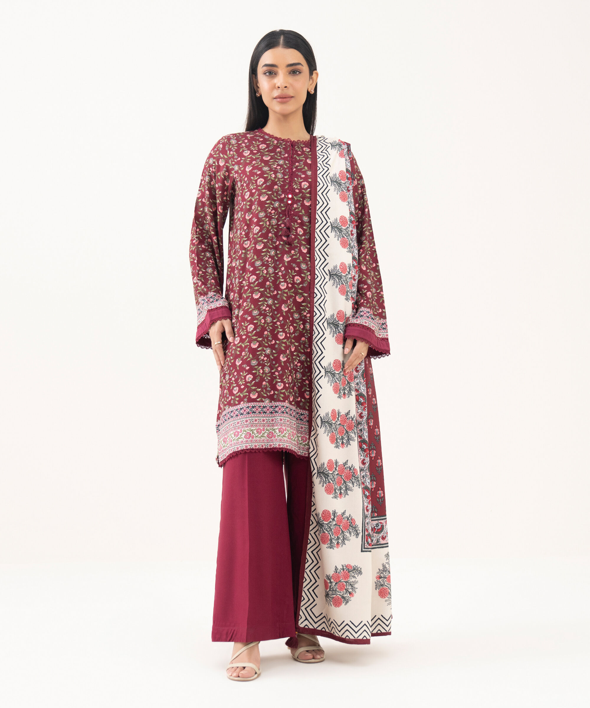 Printed Dupatta 3PDFW25V425D