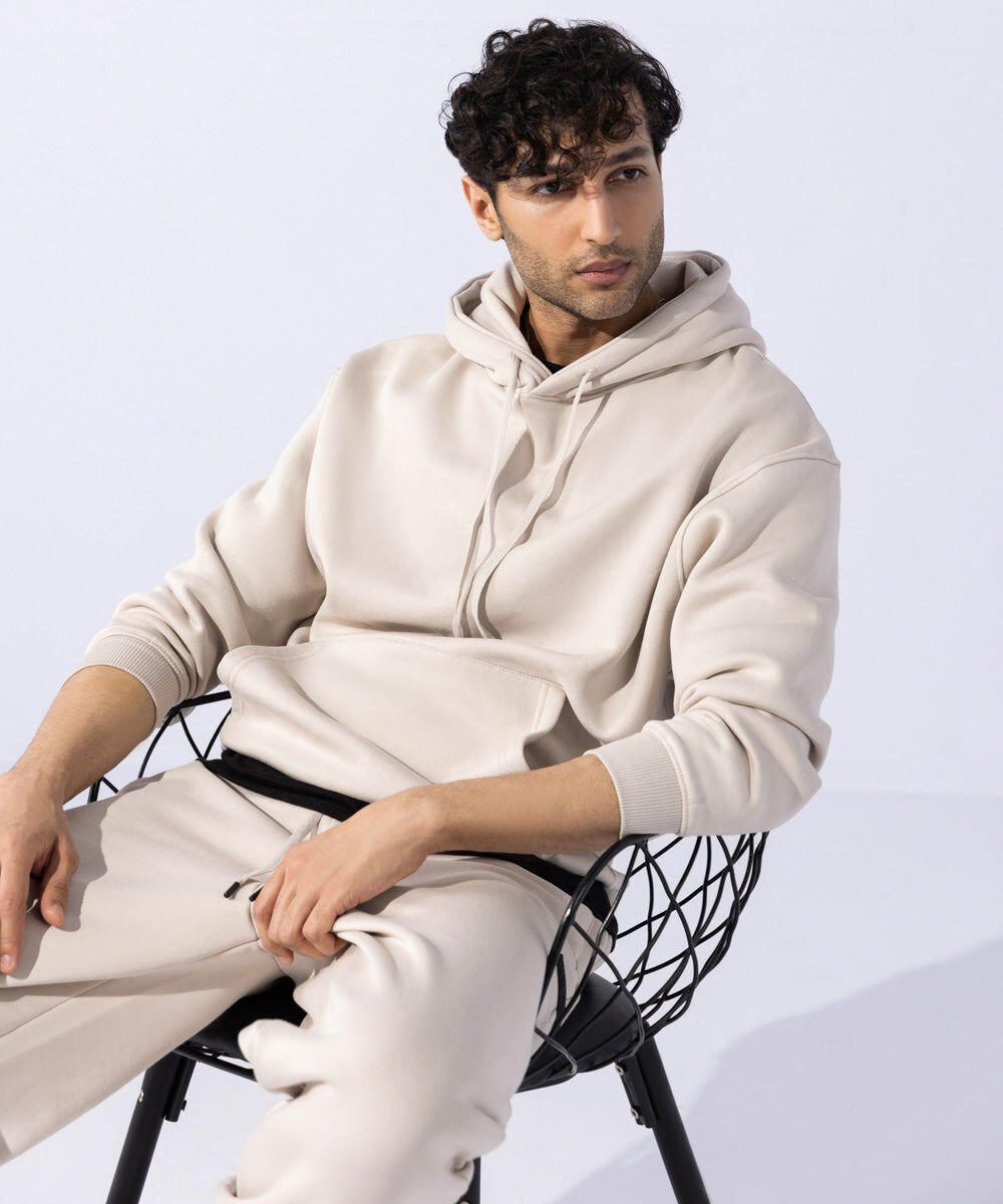 Woman - Off White Unisex Hoodie