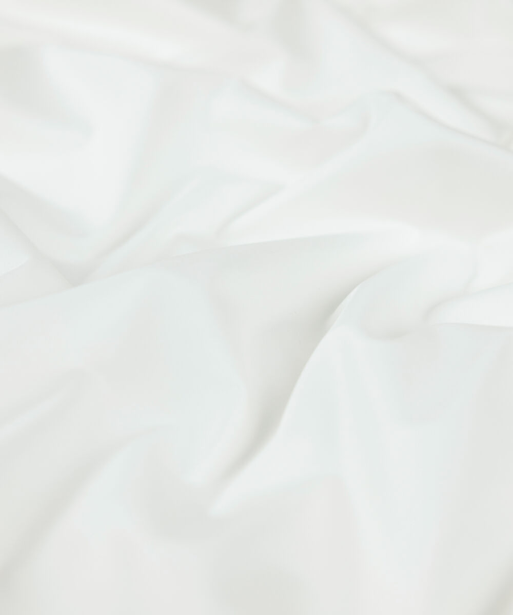 Men Unstitched Cotton White Full Suit Fabric