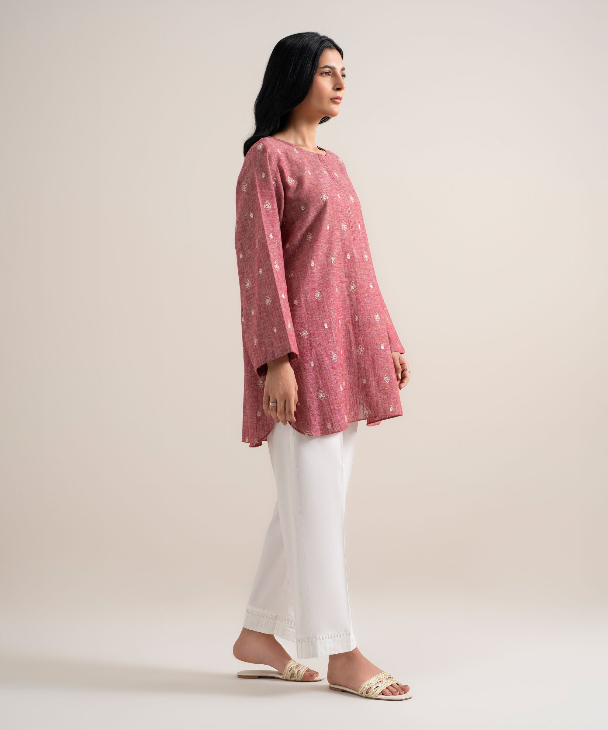 Unstitched Cotton Linen Shirt 0002472FUS4B